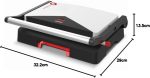 Solac - Big Little Power Electric Grill | Grill 1000 W | Large Area 23 x 14.5 cm 8