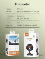 LDNIO MG08 Car Mount - Black 7