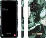 iDeal of Sweden Fashion Case Galaxy S21 Golden Olive Marble 4