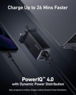 Anker USB C Plug, 737 Charger GaNPrime 120W, PPS 3-Port Fast Wall Charger for MacBook Pro/Air, iPad Pro, Galaxy S22/S21, Dell XPS 13, Note 20/10+, iPhone 15/Pro, and More 11