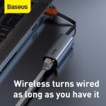 Baseus Steel Cannon Series USB A Gigabit LAN Adapter 9