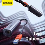 Baseus Steel Cannon Series USB A Gigabit LAN Adapter 7