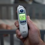 Braun IRT 6525 Healthcare ThermoScan 7 Ear thermometer with Age Precision (accurate, convenient, temperature screening, fever, fast, easy to use) and Night Mode 12