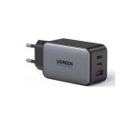 Ugreen Gan Fast Wall Charger, 65 Watt, 3 Ports, Black - CD244 8