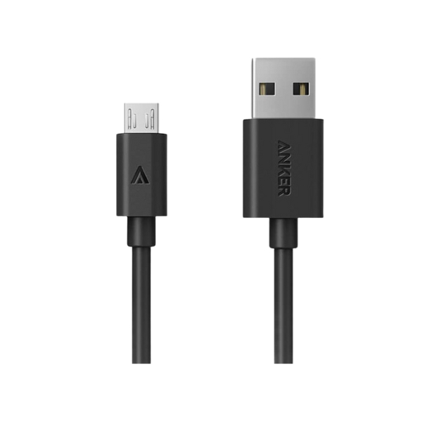 JSAUX Fiber Optic HDMI Cable Long 50ft, 8K 48Gbps Ultra High Speed HDMI 2.1 Braided Nylon Cord 8K@60Hz 4K@120Hz HDCP 2.2 & 2.3, HDR 10, eARC Compatible with Laptop Monitor UHD TV PS5 PS4 2 Anker A8131 PowerLine Micro to USB Data Cable (1ft / 0.3m)