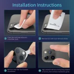 ESR Fullcover Camera Glass Film for iPhone 11 Pro & iphone pro max black by esrgear4894240109212 11