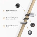 UGREEN Usb C To 3.5Mm Headphone Jack Adapter Aluminum Type C To Aux Female Audio Adapter Cable Dongle Compatible For Huawei Mate10 Pro Mate20 Pro P20 P20 Pro Xiaomi Mi 8 6 6X Mix 2 2S black 7