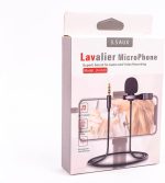 Generic Lavalier microphone jh-043 super sound for audio and video recording 3.5 aux - black 5