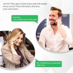Razuvious Smart Lock, Fingerprint Door Entry, Keyless Bluetooth With Free APP, IC Card, Anti-peep Code, Alexa Compatible (Extra Gateway Needed), TT Lock App Control for Home, Office, Apartment 4