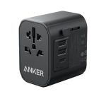 Anker PowerExtend 30W, Wall Charger with Travel Plug, 1-Ports USB-C, 2-Ports USB-A, Wall Plug, 312 Outlet Extender, Black 3