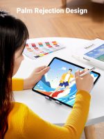 UGREEN Stylus Pen for Apple iPad【Tilt Sensitivity】【Strong Magnetic】Palm Rejection, Universal iPad Stylus Pencil 1/2 Generation, iPad Pencil for iPad 2018-2022,iPad, iPad Pro, iPad Air, iPad Mini-White 10