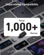 Anker USB C Charger, Anker 735 Charger (GaNPrime 65W), 3-Port Fast and Compact Charger for MacBook Pro/Air, iPad Pro, Galaxy S22/S21, Note 20/10+, iPhone 13/Pro, Pixel, etc. 4