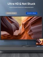 JSAUX 8K HDMI Cable 10ft, 48Gbps Ultra High Speed HDMI Cord Support 4K@120Hz 8K@60Hz eARC HDR10+ HDCP 2.2&2.3 DTS:X 3D Dolby Compatible with 8K Gaming PS4 Pro PS5 Roku TV Projektor Blu-ray -Black 8