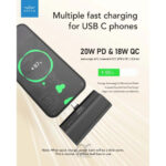Brave Pocket Mini Portable Power Bank Type-C 20W 5000 mAh BP-14 Black - Image 2