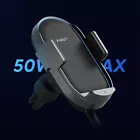 xiaomi Wireless Car Charger Pro 50W Auto Clamping Mount Pad For iPhone & Android 12