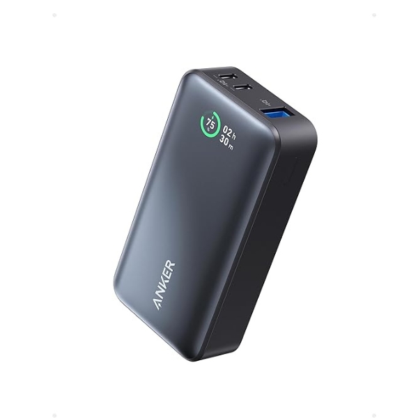 Anker Power Bank 10,000 mAh, 533 (PowerCore 30W) with PD 30W Max Output, Power IQ 3.0 Portable Charger, Battery Pack