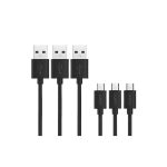 Aukey CB-D10 Quick Charge micro USB Cable Set (3-pack) 3