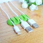 Cord Managment, Cable Holder, 10 Pcs Hight Quality Multi Purpose Cable Clips SET Holders Cell Phone USB Organizer Desktop. 4