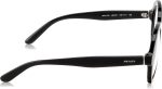Prada Side-Logo Round Shape Unisex Optical Frame - Black 5