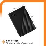 WD 4 TB My Passport 2.5 inch External HDD Black - WDBPKJ0040BBK 10