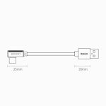 Baseus Legend Series Elbow Fast Charging Data Cable Type-C to Type-C 66W 1m 17