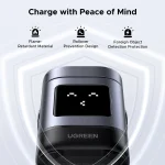 UGREEN UNO 2-in-1 Qi2 Certified Charging Station, 15W iPhone Charging Station Compatible with MagSafe, Magnetic Wireless Charger for iPhone 16/15/14/13/12, AirPods 2/3, Angle Adjustable Charging Stand 21