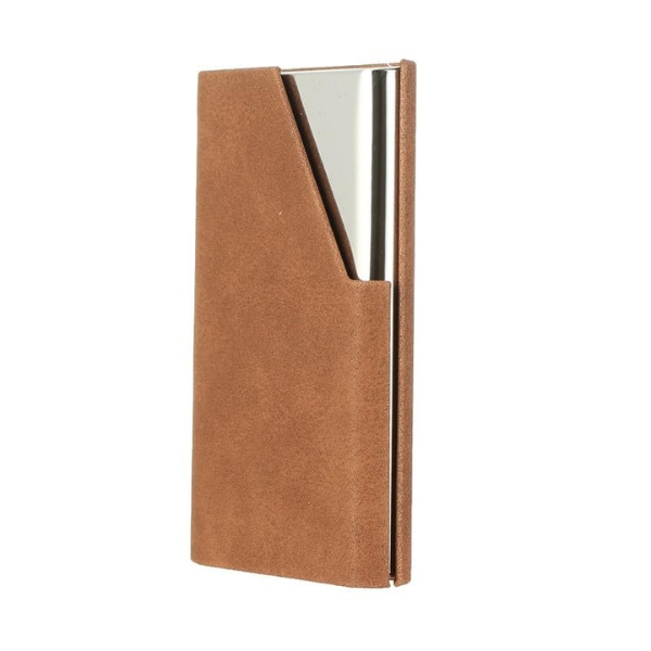 WK Design WP-C21 Letor Series Dual Port USB Car Charger 2 BP Carbon Fiber Resin Clip Anti-Theft Degaussing Card Bag