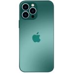 Cover Compatible with iPhone 13 Pro 6.1 inch Case [Full Camera Protection] Premium Matte Glass Shockproof Phone Case Cover Compatible with iPhone 13 Pro 6.1 Inch (Green)