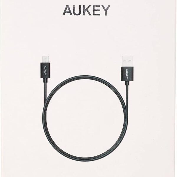 Aukey CB-D17 Micro USB Cables Set, 6 Pieces - Black