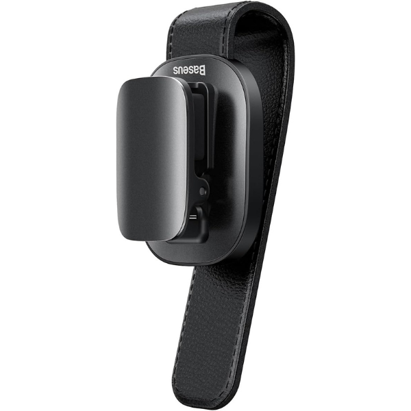 Baseus Car Visor Sunglasses Holder Clip – Black