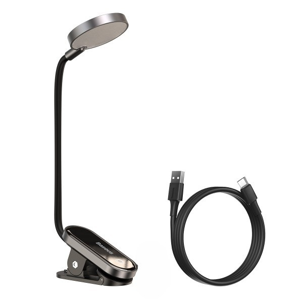 Baseus LED Desk Lamp Clip-On USB Reading Light