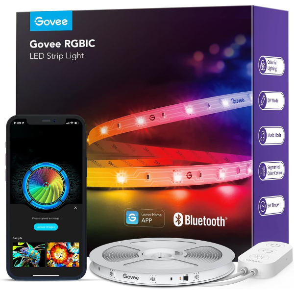 Govee RGBIC Smart LED Strip Lights 16.4ft