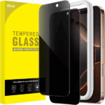 JETech Privacy Screen Protector for iPhone 16 Pro Max
