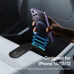 Baseus C02 Pro Magnetic Car Phone Holder, 15W Compatible with iPhone 15 Series 10