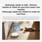 Xiaomi Robot Vacuum H40, Smart Navigation, 10000Pa Suction, Anti-tangle Mopping & Vacuuming, 4L Dust Bag, 340x340x97mm, App Control, 5200mAh Battery-White 8