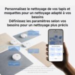 Xiaomi Robot Vacuum H40, Smart Navigation, 10000Pa Suction, Anti-tangle Mopping & Vacuuming, 4L Dust Bag, 340x340x97mm, App Control, 5200mAh Battery-White 7