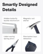 HOTO 16-Piece Home Tool Kit 10