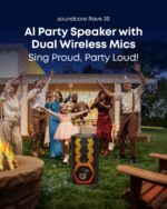 soundcore Rave 3S AI Party Speaker with 2 Wireless Microphones 26