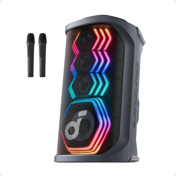 soundcore Rave 3S AI Party Speaker with 2 Wireless Microphones 10 Soundcore Rave 3S AI Party Speaker with Mic Set