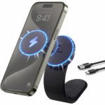 Baseus C02 Pro Magnetic Car Phone Holder, 15W Compatible with iPhone 15 Series 3 Baseus C02 Pro 15W Magnetic Wireless Car Charger