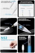 Anker Pencil Drawing Stylus Pen Capacitive Pencil Screen Pen For Apple iPad/iPad Pro/Air/mini (White) 16