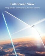 ESR 3 Pack for iPhone 16 Pro Max Screen Protector, Tempered Glass Film with Easy Installation Tool, 9H Hardness, Military-Grade Shatterproof, HD Clear, Scratch Resistant 7