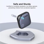 UGREEN Finder Compatible with Apple Find My (iOS Only), Bluetooth Tracker for Luggage, Key Finder, Smart Tag for Keys, Suitcases, Passports with Replaceable Battery - Image 3