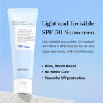 Cosrx Ultra-Light Invisible Sunscreen | Spf50 Pa++++, No White Cast, Lightweight & Fast-Absorbing, Uv Protection, Hydration Boost Sunscreen For Sun-Damaged, Dry Skin. Aloe And Witch Hazel Leaf Water 8