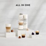 Nespresso De’Longhi Lattissima One Evo F121-EU-WH-NE Single Use Capsule Coffee Maker, Milk Frod, Cappuccino and Latte, EN510.W, 1450W, White 10