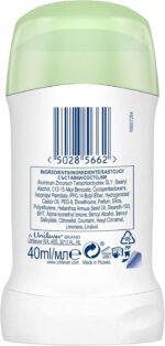 Dove Go Fresh Touch Cucumber & Green Tea antiperspirant deodorant stick for women 40 ml 5