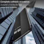 Case for Samsung Galaxy S21 Ultra Case S View, Clear View Flip Folio Premium Leather & Hard PC for Samsung S21 Ultra Phone Case, Luxury Anti-Scratch Flip Cover for Samsung Galaxy S21 Ultra (Black) 9