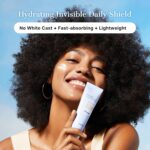 Cosrx Ultra-Light Invisible Sunscreen | Spf50 Pa++++, No White Cast, Lightweight & Fast-Absorbing, Uv Protection, Hydration Boost Sunscreen For Sun-Damaged, Dry Skin. Aloe And Witch Hazel Leaf Water 5