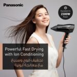 Panasonic hair dryer EH NE66 2000W Powerful Ionity Hair Dryer with 11mm concentrator nozzle for Fast Drying & Smooth Finish, Black 8