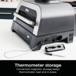 Ninja DG551 Foodi Smart XL 6-in-1 Indoor Grill with Air Fry, Roast, Bake, Broil, & Dehydrate, Foodi Smart Thermometer, 2nd Generation, Black/Silver 21